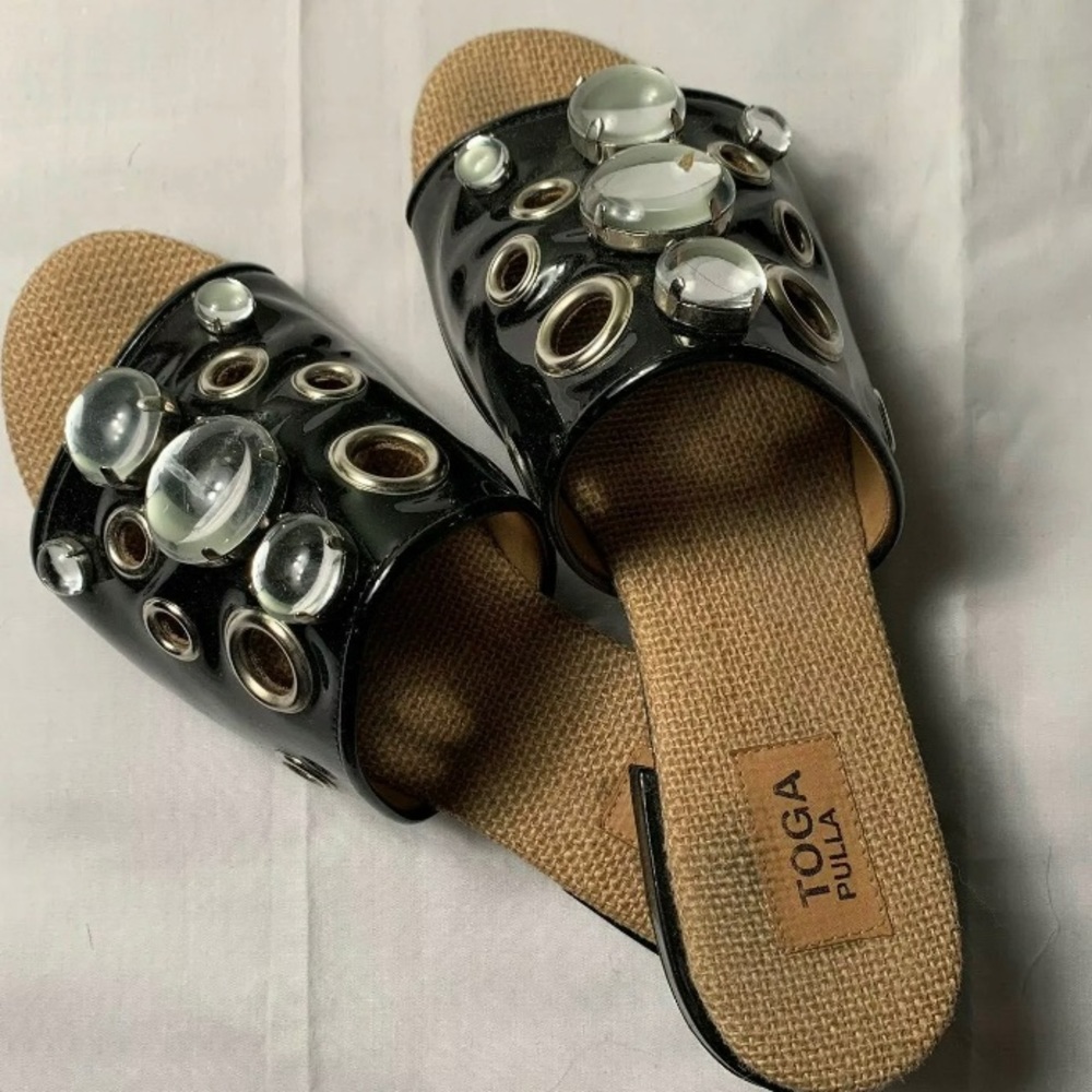 Toga Pulla Grommet Sandals